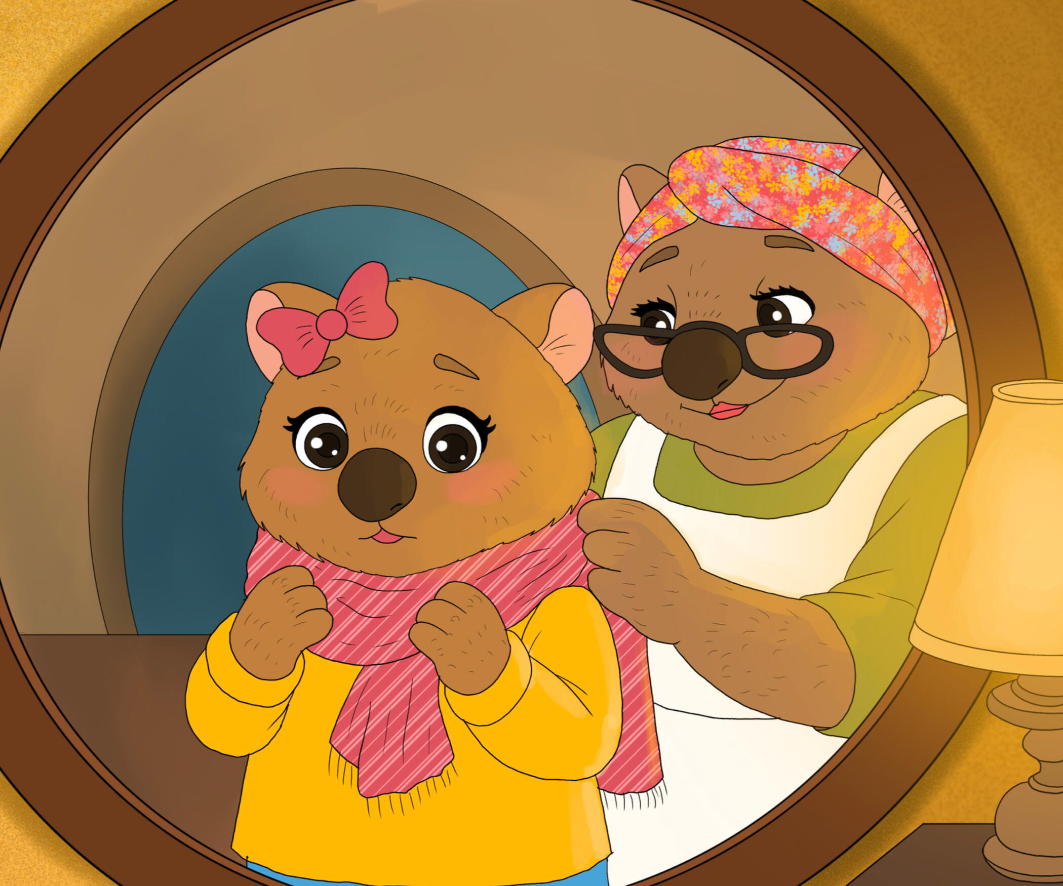 Free Willa Colouring Pages Free printable colouring pages featuring Willa the wombat
